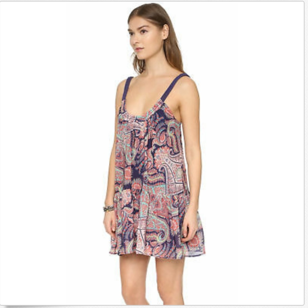 SUBOO 'Kasbah' Multi Color Floral Paisley Cover up - Picture 3 of 7